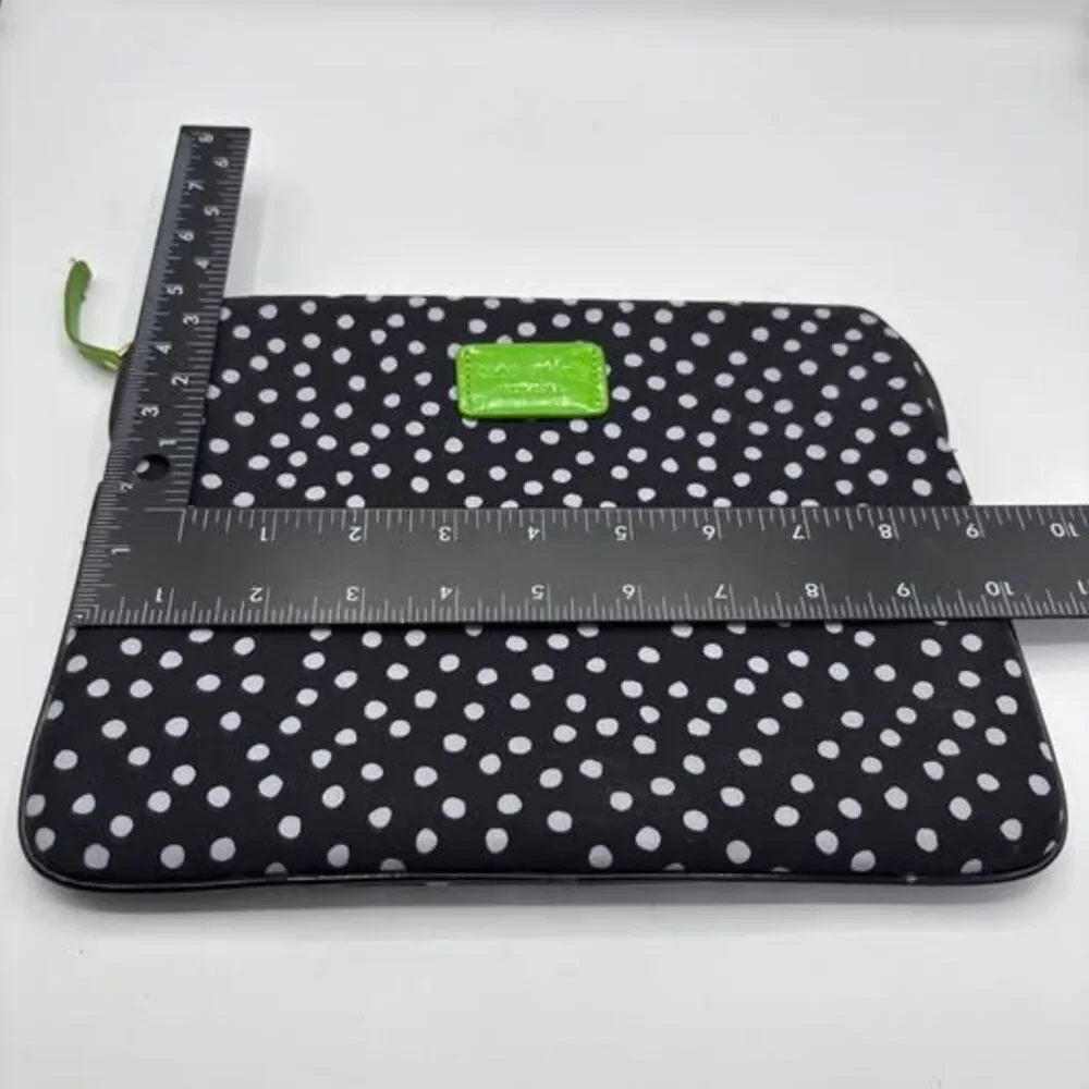 Kate Spade Ipad Mini Tablet Soft Case Sleeve Black White Zipper